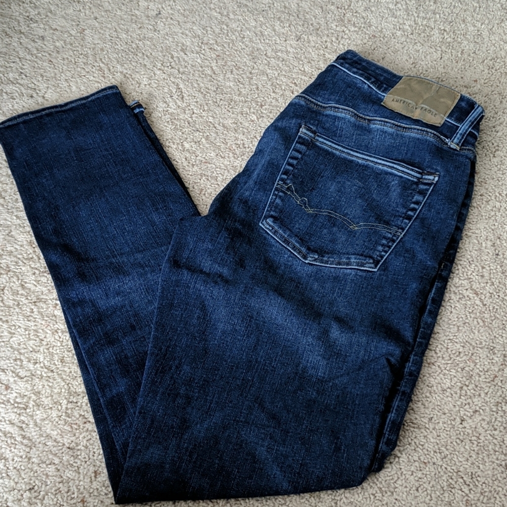 Men's slim taper jeans